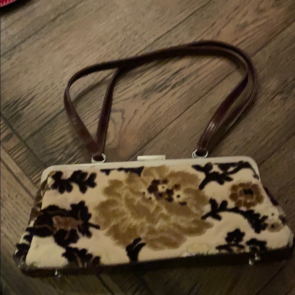 Glenda Gies tapestry purse